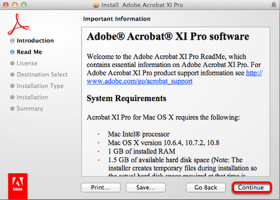 Adobe acrobat pro xi for mac